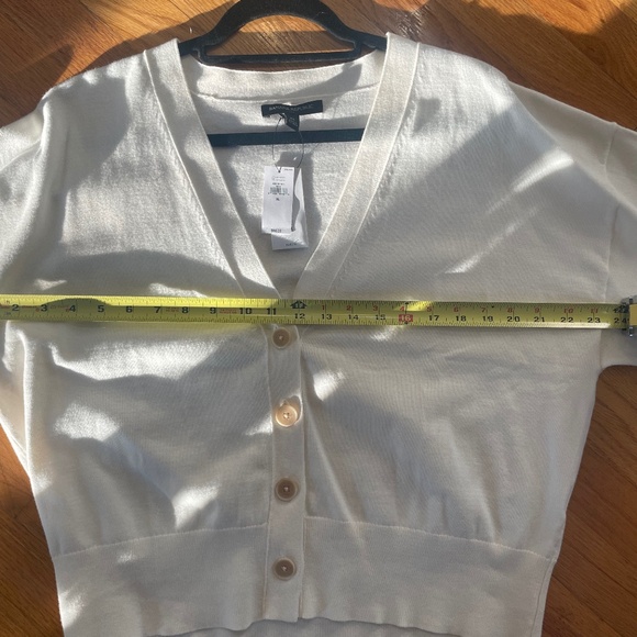 NWT Banana Republic V-Neck Cardigan XL Ivory - Picture 4 of 7